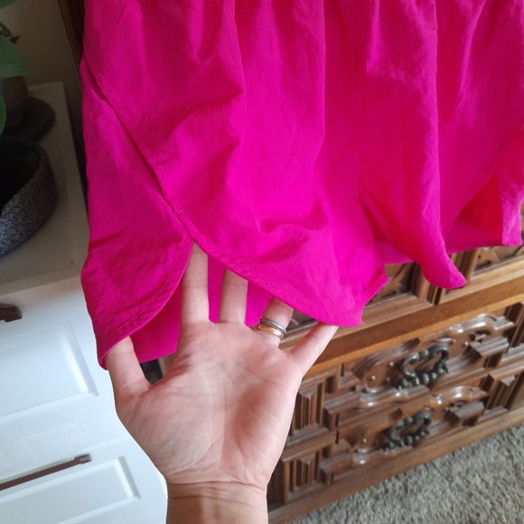 Zenana Windbreaker Smocked Running Shorts - Size M, NWT! - Picture 6 of 14